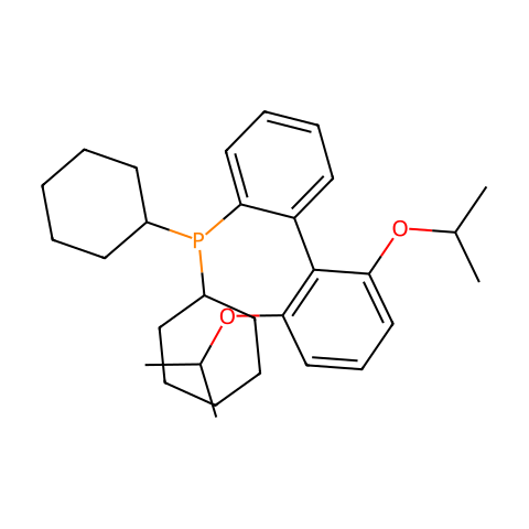 2-双环已基膦-2 ',6'-二异丙氧基联苯结构图