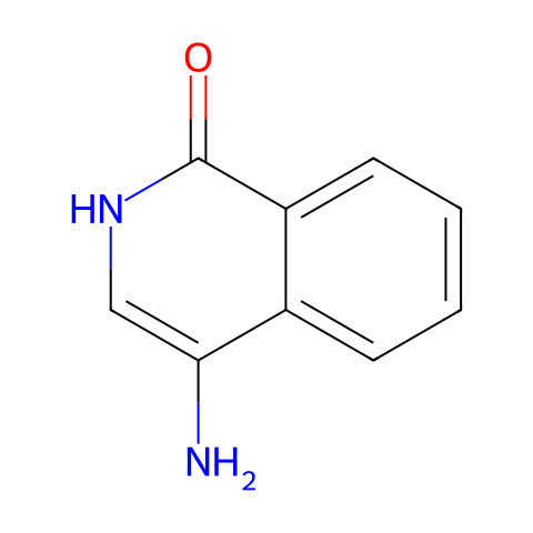 4-氨基异喹啉-1（2H）-酮结构图