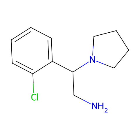 2-吗啉-4-基-1-苯基乙胺结构图