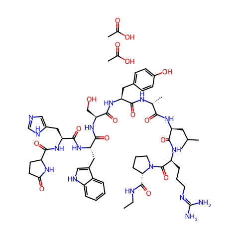 Alarelin (Acetate)结构图