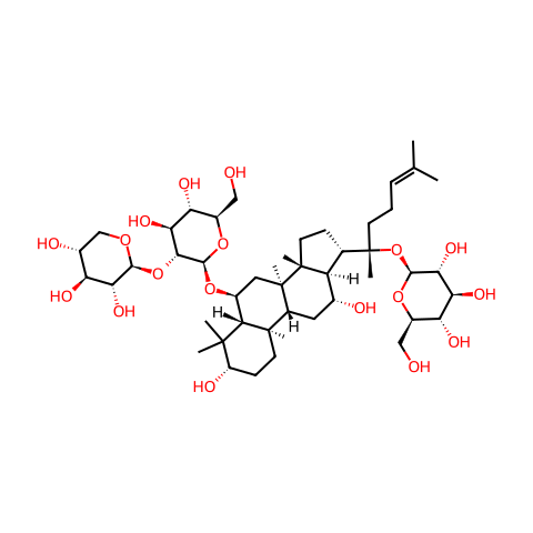 三七皂苷R1结构图