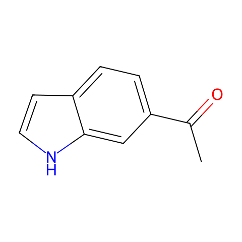 Ethanone, 1-(1H-indol-6-yl)- (9CI)结构图