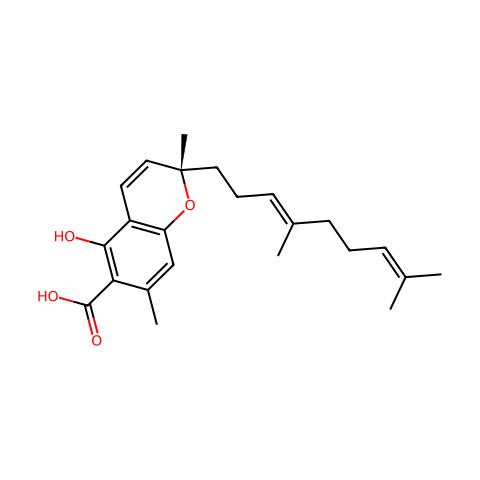 Daurichromenic acid结构图