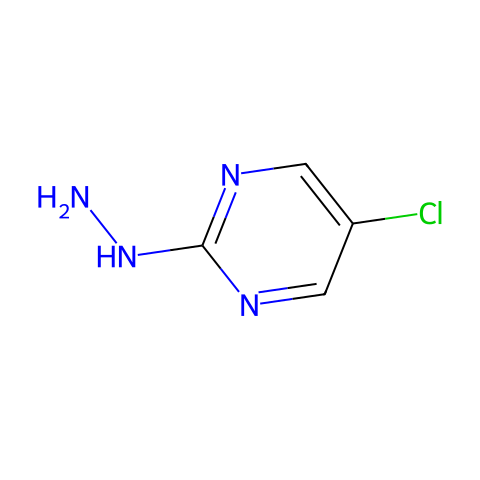 2(1H)-Pyrimidinone, 5-chloro-, hydrazone (9CI)结构图