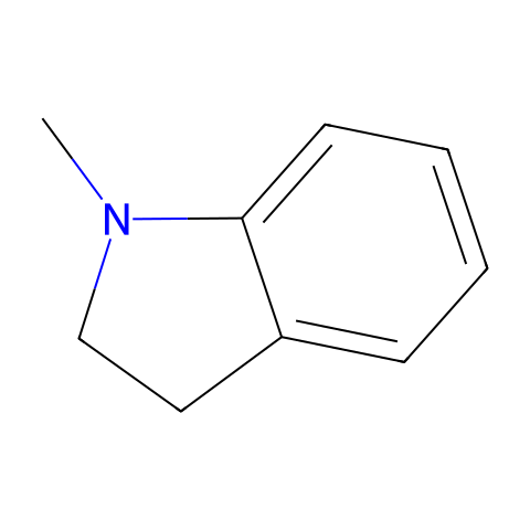 1-Methylindoline结构图