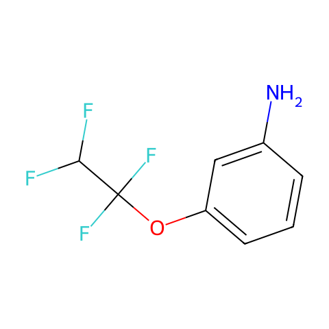 3-(1,1,2,2-Tetrafluoroethoxy)Aniline结构图
