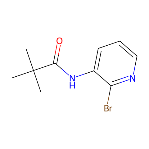 N-(2-Bromopyridin-3-yl)Pivalamide结构图