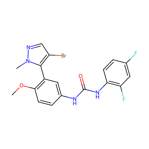 Nelotanserin (APD125)结构图