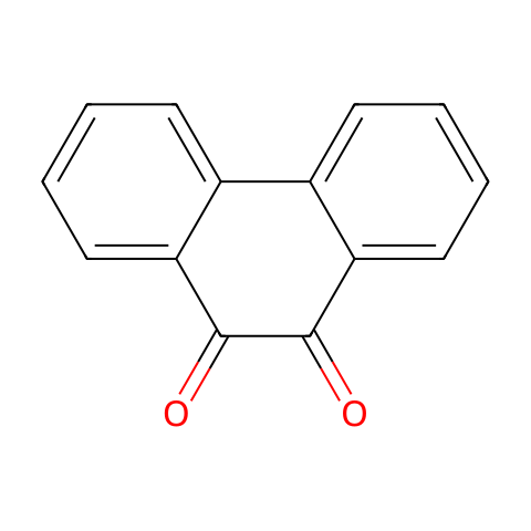 9,10-菲二酮结构图