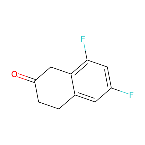 6,8-Difluoro-2-tetralone结构图