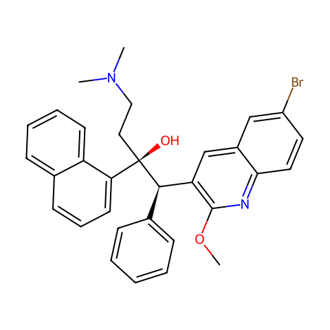 (αS,βR)-Bedaquiline结构图