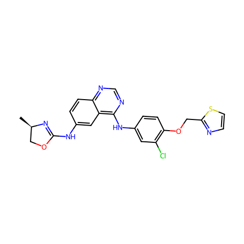 Varlitinib,小分子抑制剂结构图