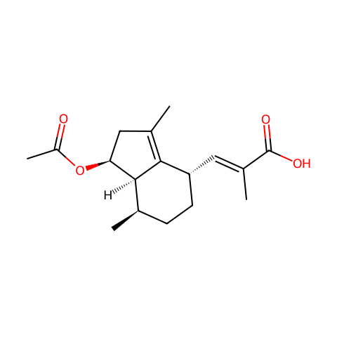 Acetoxyvalerenic Acid结构图