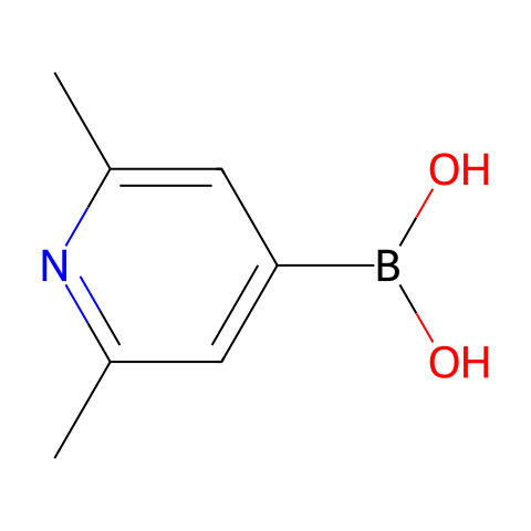 2,6-Dimethyl-4-pyridylboronic Acid结构图