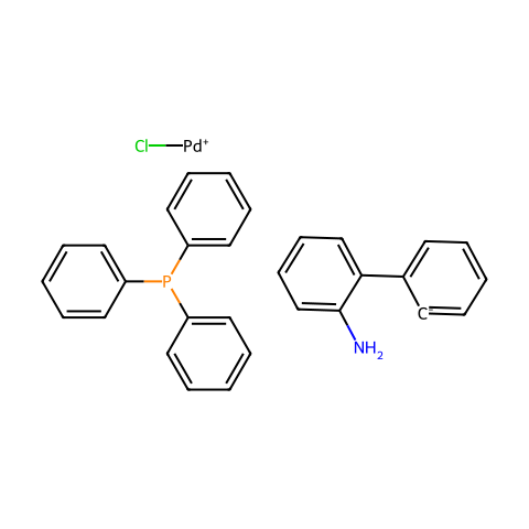 PPh₃ Pd G2结构图