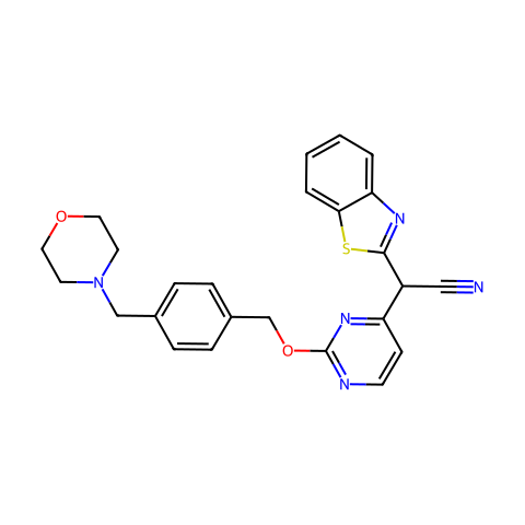 Bentamapimod ( AS 602801)结构图
