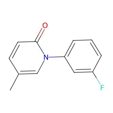Fluorofenidone结构图
