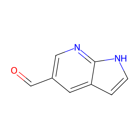 7-氮杂吲哚-5-甲醛结构图