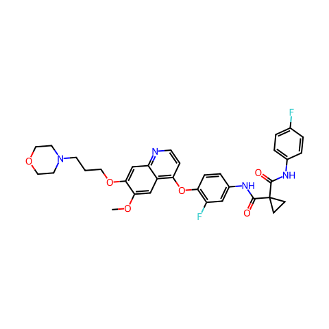 Foretinib (GSK1363089)结构图