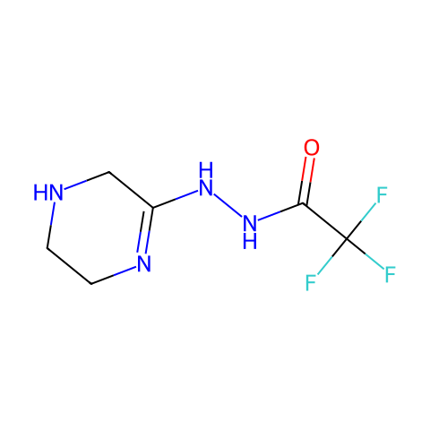 Acetic acid, 2,2,2-triflu...结构图