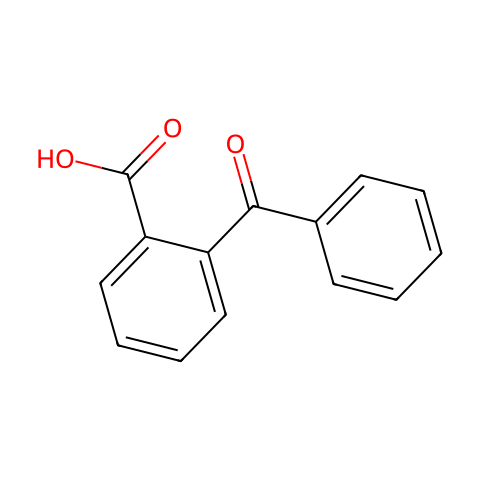 2-苯甲酰苯甲酸结构图
