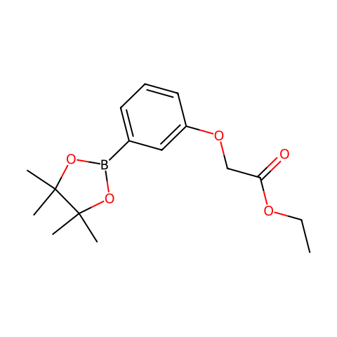 3-(乙氧基羰基)甲氧基苯基硼酸,凤梨脂结构图