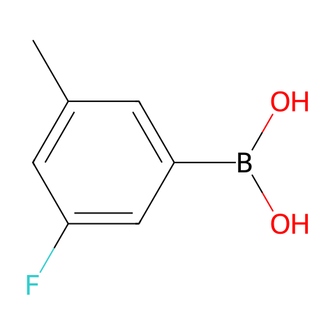 (3-Fluoro-5-Methylphenyl)Boronic Acid结构图