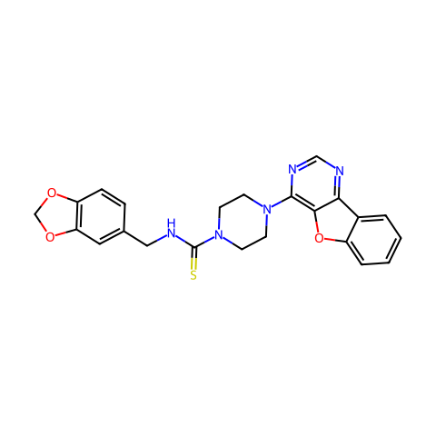 Amuvatinib (MP-470)结构图