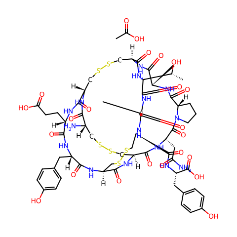 Linaclotide acetate结构图