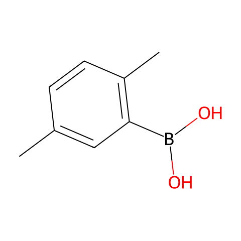 2,5-二甲基苯硼酸 (含不同量的酸酐)结构图