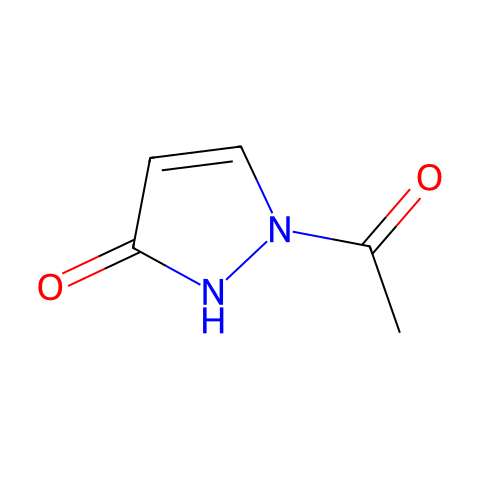 2-acetyl-1H-pyrazol-5-one结构图