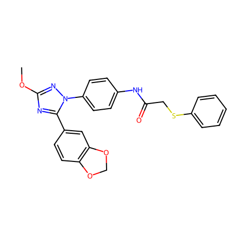 SecinH3,Sec7-GEF抑制剂结构图