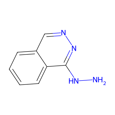 Hydralazine Discontinued See: H716531结构图