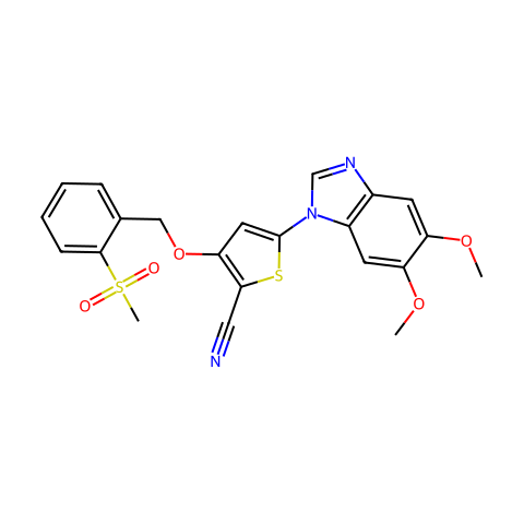 GSK319347A结构图