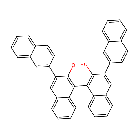 (1'S)-[2,3':1',1'':3'',2'''-四联萘]-2',2''-二醇结构图
