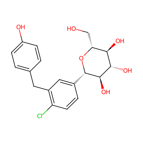 恩格列净杂质04结构图