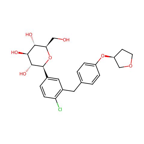 Empagliflozin (BI 10773)结构图