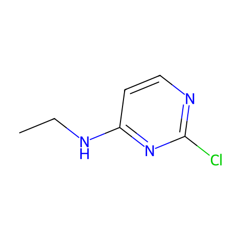 2-氯-N-乙基嘧啶-4-胺结构图