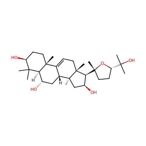 Astragenol结构图