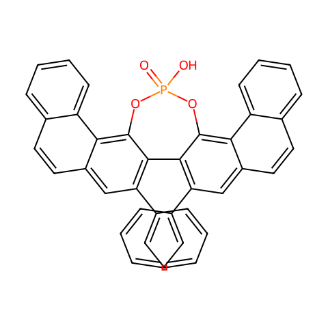 （8aS）-18-羟基-8,9-二苯基-18-氧化物-二菲咯啉[4,3-d：3''，4''-f] [1,3,2]二氧杂磷醚结构图