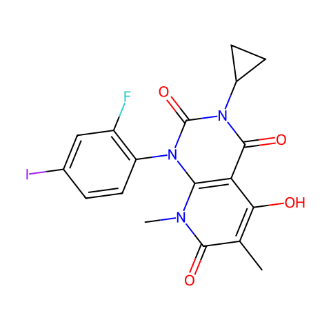 GSK1120212 intermediate 7结构图