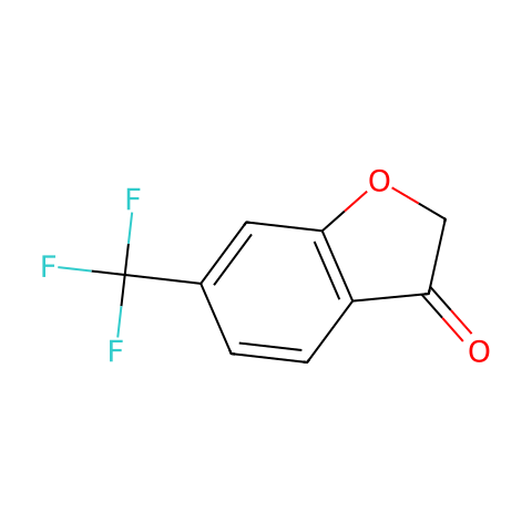6-(trifluoromethyl)benzofuran-3-one结构图