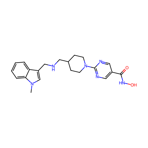 Quisinostat (JNJ-26481585)结构图