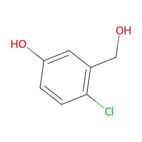 4-氯-3-(羟甲基)苯酚结构图