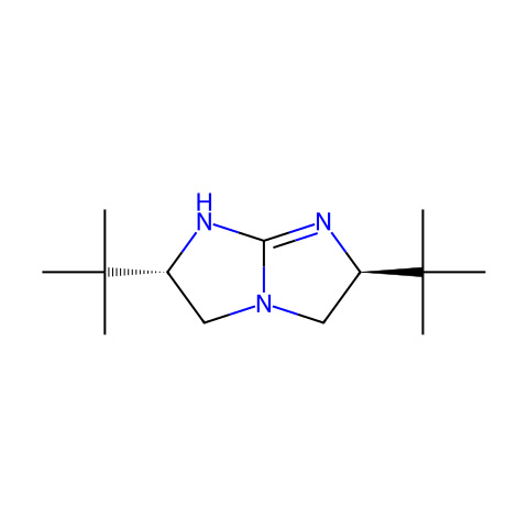 (2S,6S)-2,6-二叔丁基-2,3,5,6-四氢-1H-咪唑并[1,2-a]咪唑结构图