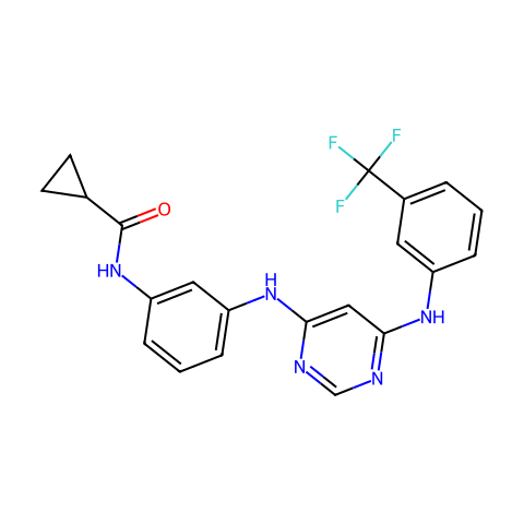 EGFR inhibitor结构图