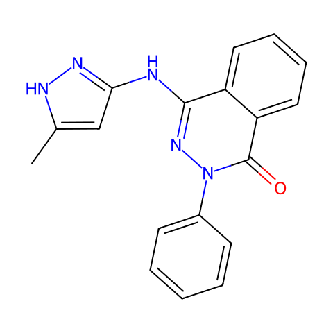 Phthalazinone pyrazole结构图