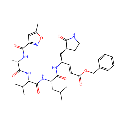 Mpro inhibitor N3结构图