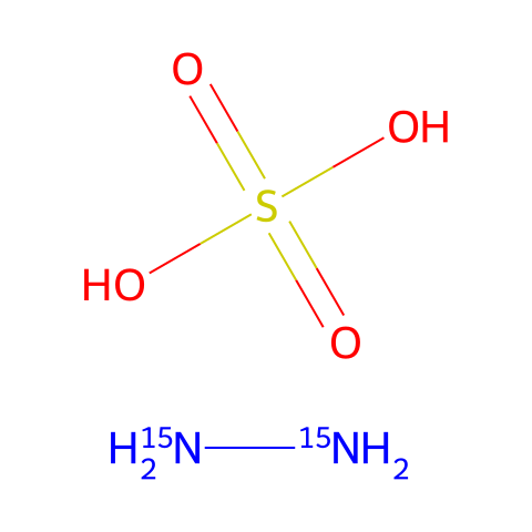 HYDRAZINE SULFATE (15N2)结构图