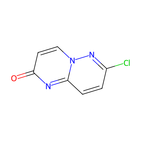 7-氯-2H-嘧啶并[1,2-B]哒嗪-2-酮结构图